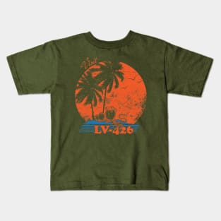 Visit LV-426 Kids T-Shirt